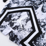 26/27 Flying Man Casual NBA Edition Camouflage white shorts#C2512