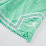 26/27 Flying Man Casual NBA Edition Apple Green shorts#A2511
