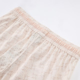 26/27 Flying Man Casual NBA Edition champagne shorts#C2515