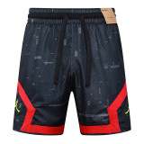 26/27 Flying Man Casual NBA Edition Ｗave Black shorts#C251３
