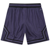 26/27 Flying Man Casual NBA Edition Mesh Dark Purple shorts#A2430