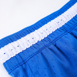 26/27 Flying Man Casual NBA Edition Mesh blue shorts#A2512
