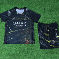 25/26 PSG Fifth Kids Player Version Soccer Jersey球员版童装