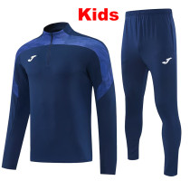 26/27 UA Royal Blue Kids Half Pull Tracksuit#815宝蓝(童装半拉链)
