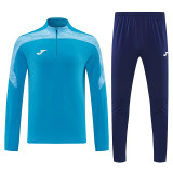 26/27 UA Lake Blue Half Pull Tracksuit#815湖蓝(半拉链)