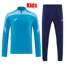 26/27 UA Lake Blue Kids Half Pull Tracksuit#815湖蓝(童装半拉链)