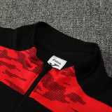 26/27 UA Black&Red Half Pull Tracksuit#815(半拉链)
