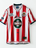 2001 Chivas Home Retro Soccer Jersey