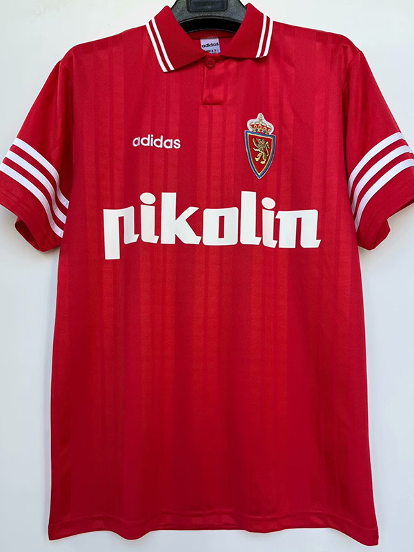 1995/1996 Zaragoza Away1:1 Retro  Soccer Jersey