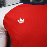 26/27 ARS Red Long Sleeve Player Version Retro Soccer Jersey