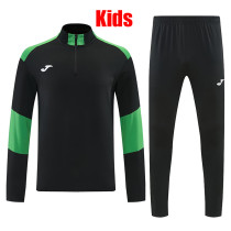 26/27 UA Black&Green Half Pull Tracksuit#816(半拉链)