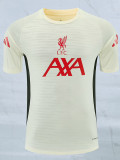 25/26 LIV Beige Yellow Player Version Training Shirt