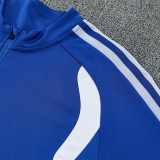 26/27AD Blue Half Pull Tracksuit#814(半拉链)