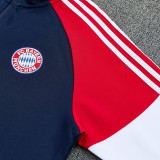 26/27 Bayern Dark Blue Jacket Tracksuit