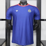26/27 Newcastle Royal Blue Player Version Retro T-shirt