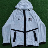 2026 England White Hooded Double Layered Appearance Suit