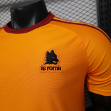 26/27 Roma Yellow Player Version Retro Soccer Jersey