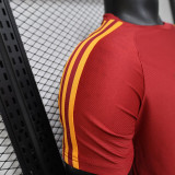 26/27 Roma Red Player Version Retro Soccer Jersey