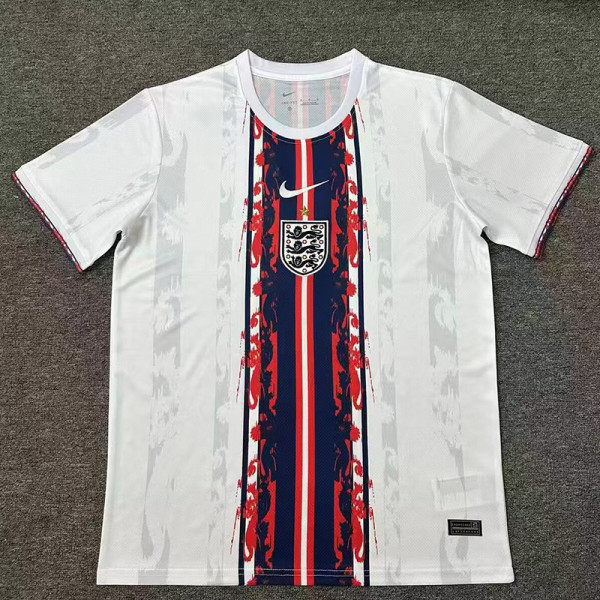 26/27 England Special Edition White Fans Soccer Jersey带星