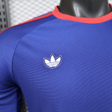 26/27 Newcastle Royal Blue Player Version Retro T-shirt