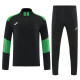 26/27 UA Black&Green Half Pull Tracksuit#816(半拉链)