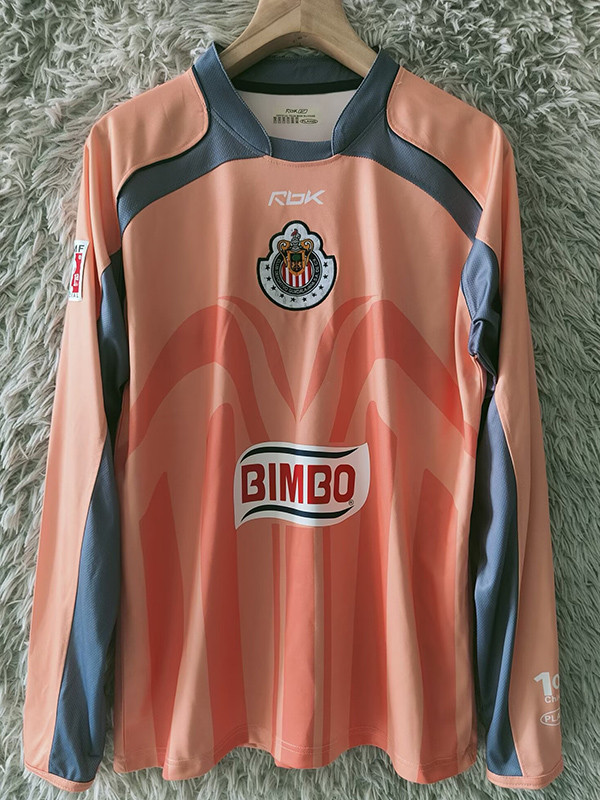 2006/2007 Chivas Away Long Sleeve Retro Soccer Jersey