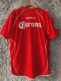 2005/2006 Toluca CD Home Retro  Soccer Jersey