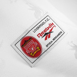 1996/1997 LIV White Retro  Soccer Jersey