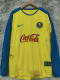 2003/2004 Club America Home Long Sleeve Retro Soccer Jersey