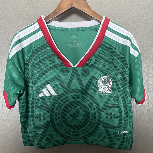 26/27 Mexico Home Women Short Sleeves