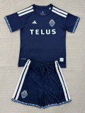 26/27 Vancouver Whitecaps  Away Kids Soccer Jersey