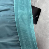 2026 NK Apple Green Double Layered Sports Shorts#1001果绿