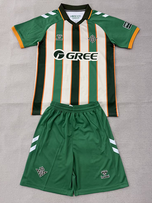 26/27 Real Betis Eternal Edition Goalkeeper Green Kids Soccer Jersey