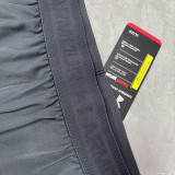 2026 UA Grey Double Layered Sports Shorts#U3002灰色