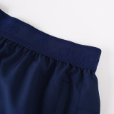 2026 AD Royal Blue Double Layered Sports Shorts#A2002金标宝蓝