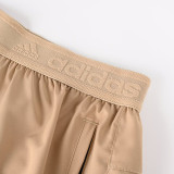 2026 AD Khaki Double Layered Sports Shorts#A2003白标卡其