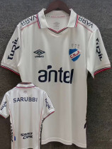 26/27 Club Nacional Home Fans Soccer Jersey(Print all sponsors、全广告)