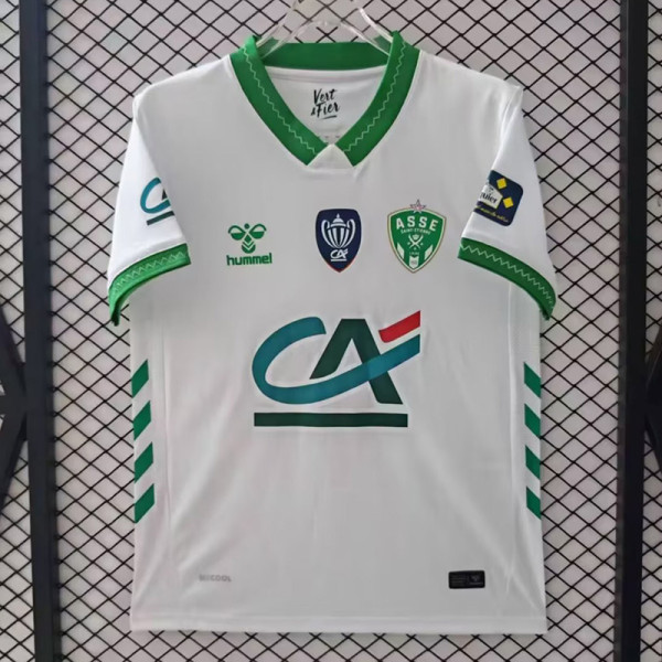 26/27 Saint Etienne White Fans Soccer Jersey