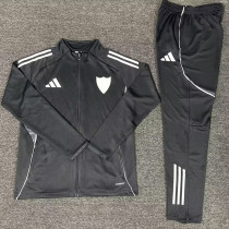 26/27 Sevilla Black Jacket Tracksuit