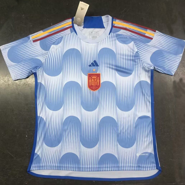 22/23 Spain Away World Cup Fans Soccer Jersey