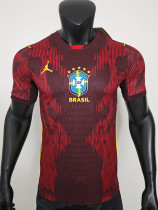 26/27 Brazi Special Edition Red Player Version Soccer Jersey