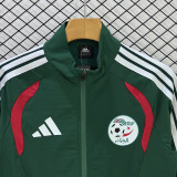 26/27 Algeria Green Windbreaker Tracksuit