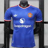 26/27 Man Utd Special Edition Blue Player Version Retro Soccer Jersey