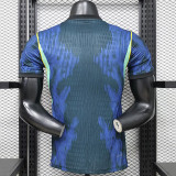 26/27 Brazi Christ statue Blue Player Version Soccer Jersey