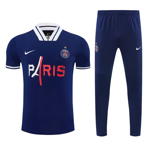 26/27 PSG Royal Blue shirts pants suit