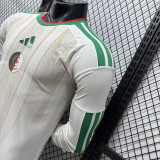 2026 Algeria Home Long Sleeve Player Version Soccer Jersey