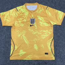 26/27 England Goalkeeper Yellow Fans Soccer Jersey