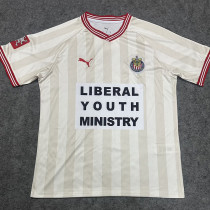 26/27 Chivas Commemorative Edition Retro White Fans Soccer Jersey