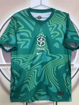 26/27 Brazil Goalkeeper Green Fans Soccer Jersey