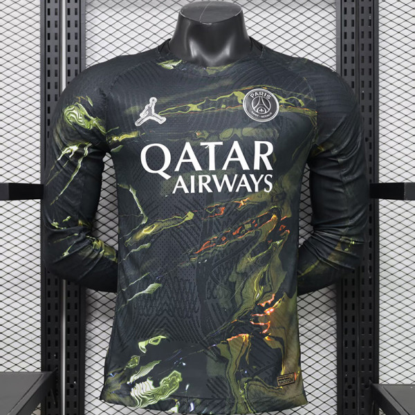 25/26 PSG Fifth Long Sleeve Player Version Soccer Jersey